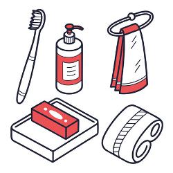 Collection for LWR Personal Care Kits