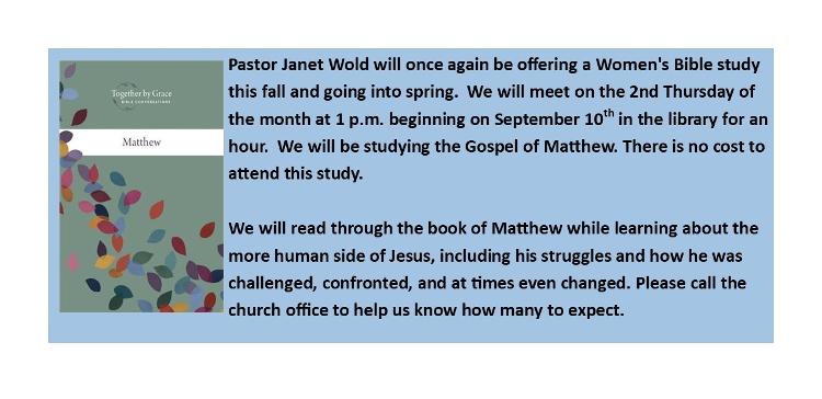 Women's Bible Study